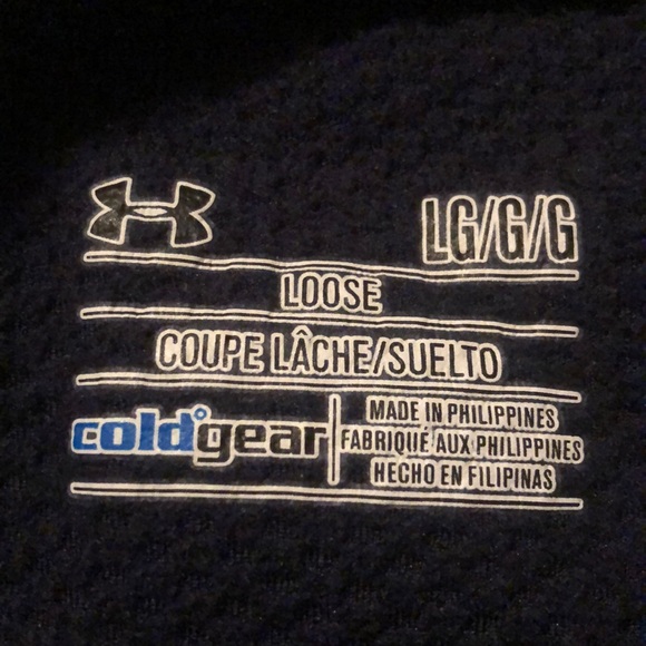 Large Under Armour pullover long sleeve. Cold gear - Picture 4 of 4